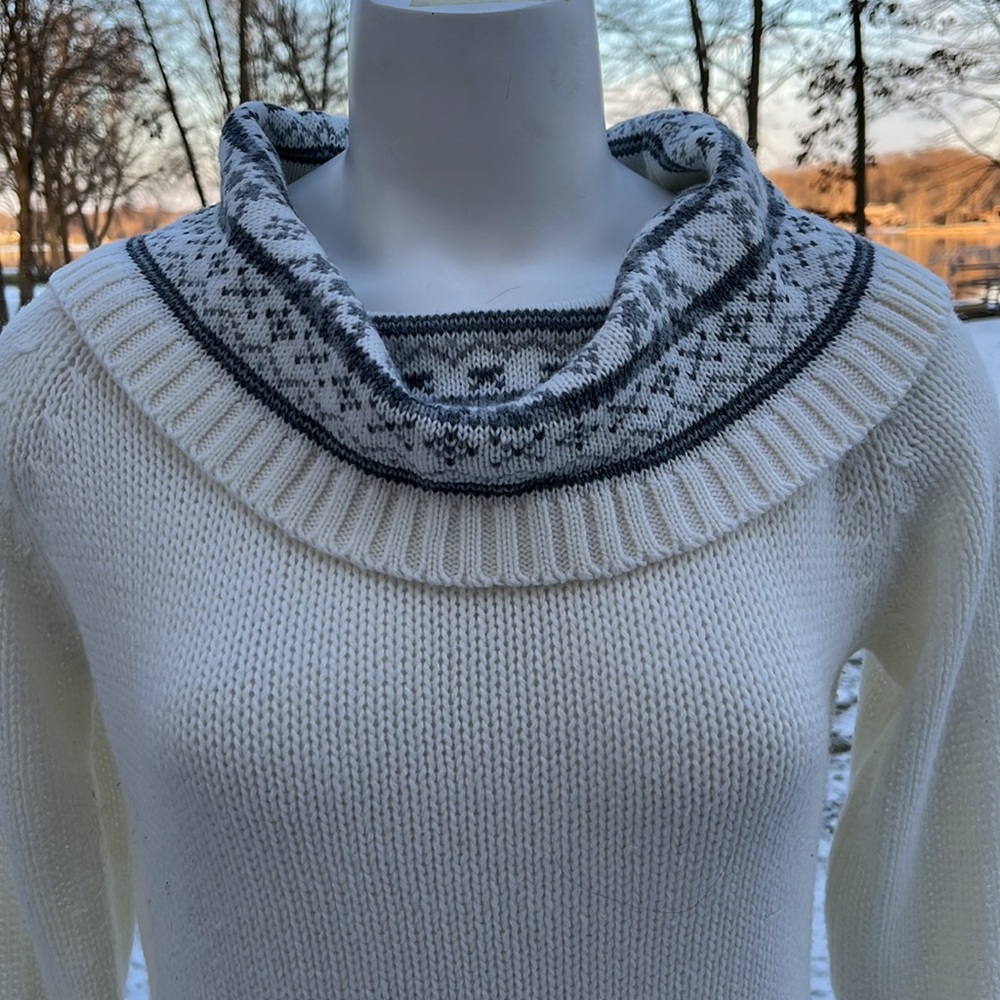 United States Sweaters cowl neck sweater M - Picture 2 of 7